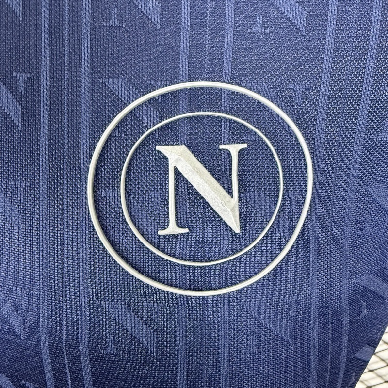 Napoli Authentic Soccer Jersey Third Away Champions League Shirt 2025/26