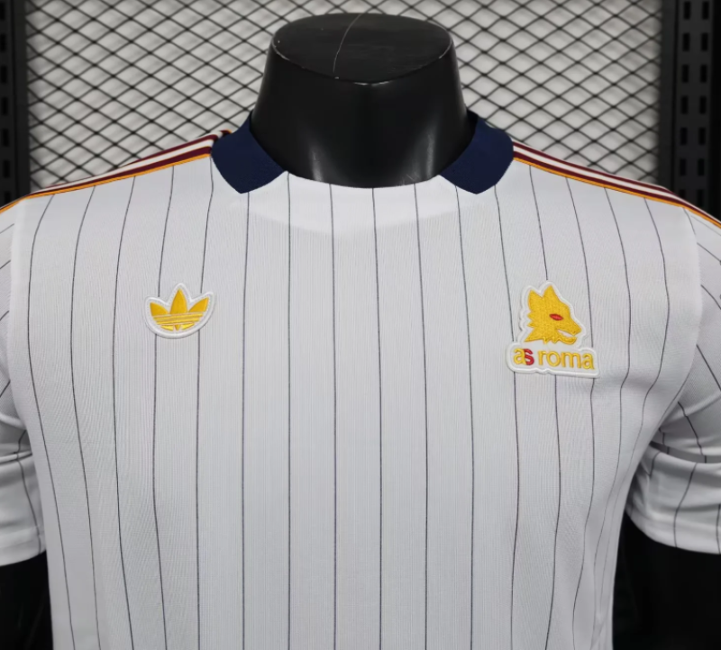 Roma Authentic Soccer Jersey Terrace Icons Special Edition Shirt 2025/26