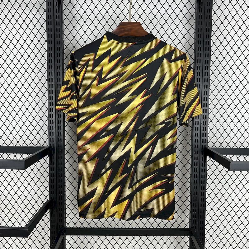 Roma Soccer Jersey Pre-Match Custom Shirt 2025/26