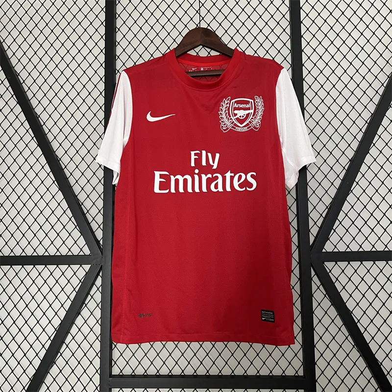 Arsenal Soccer Retro Jersey Home Custom Shirt 2011-12