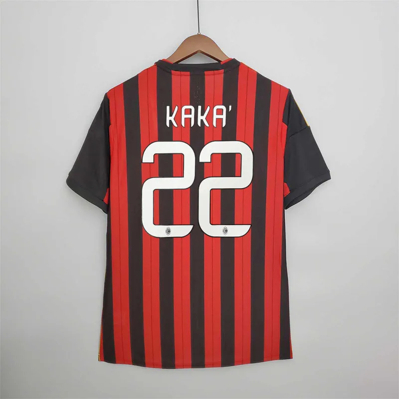 AC Milan Retro Soccer Jersey Home Custom Shirt 2013/14