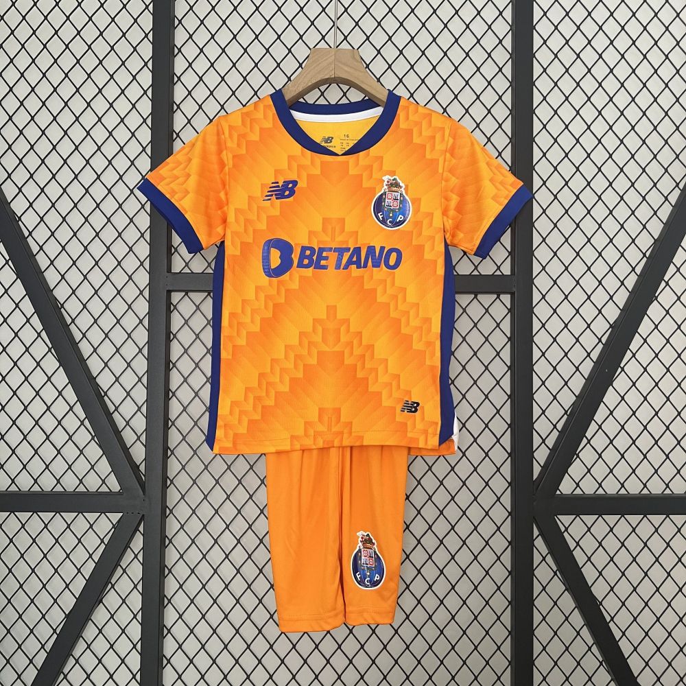 FC Porto Soccer Jersey Away Kids Kit Jersey+Shorts 2024/25