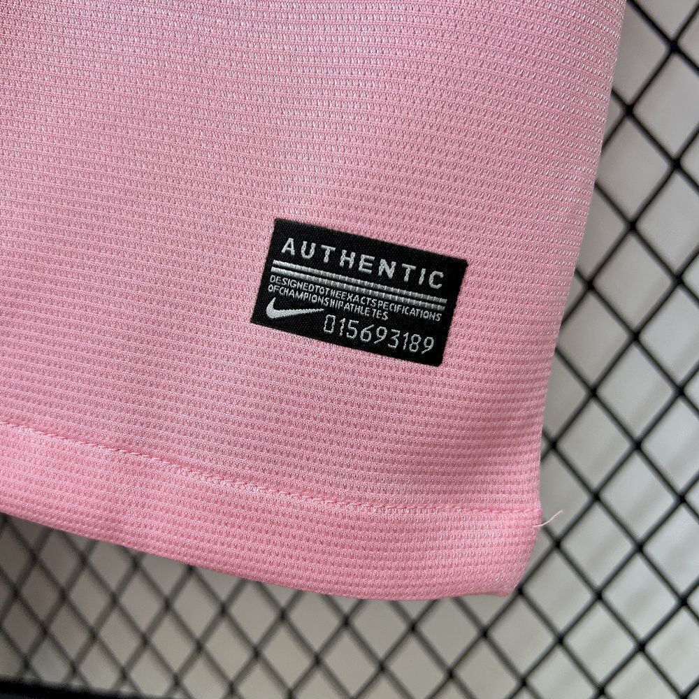 Santos FC Retro Soccer Jersey Pink Edition Custom Shirt 2011-12