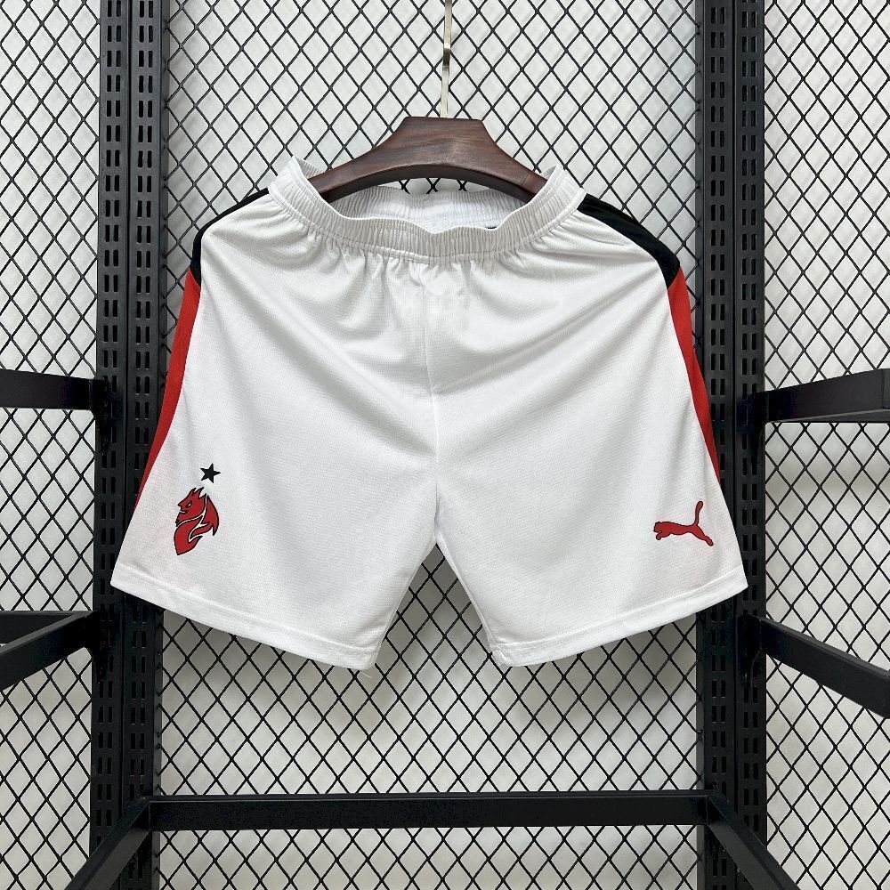 AC Milan Soccer Jersey Away Custom Shorts 2025/26