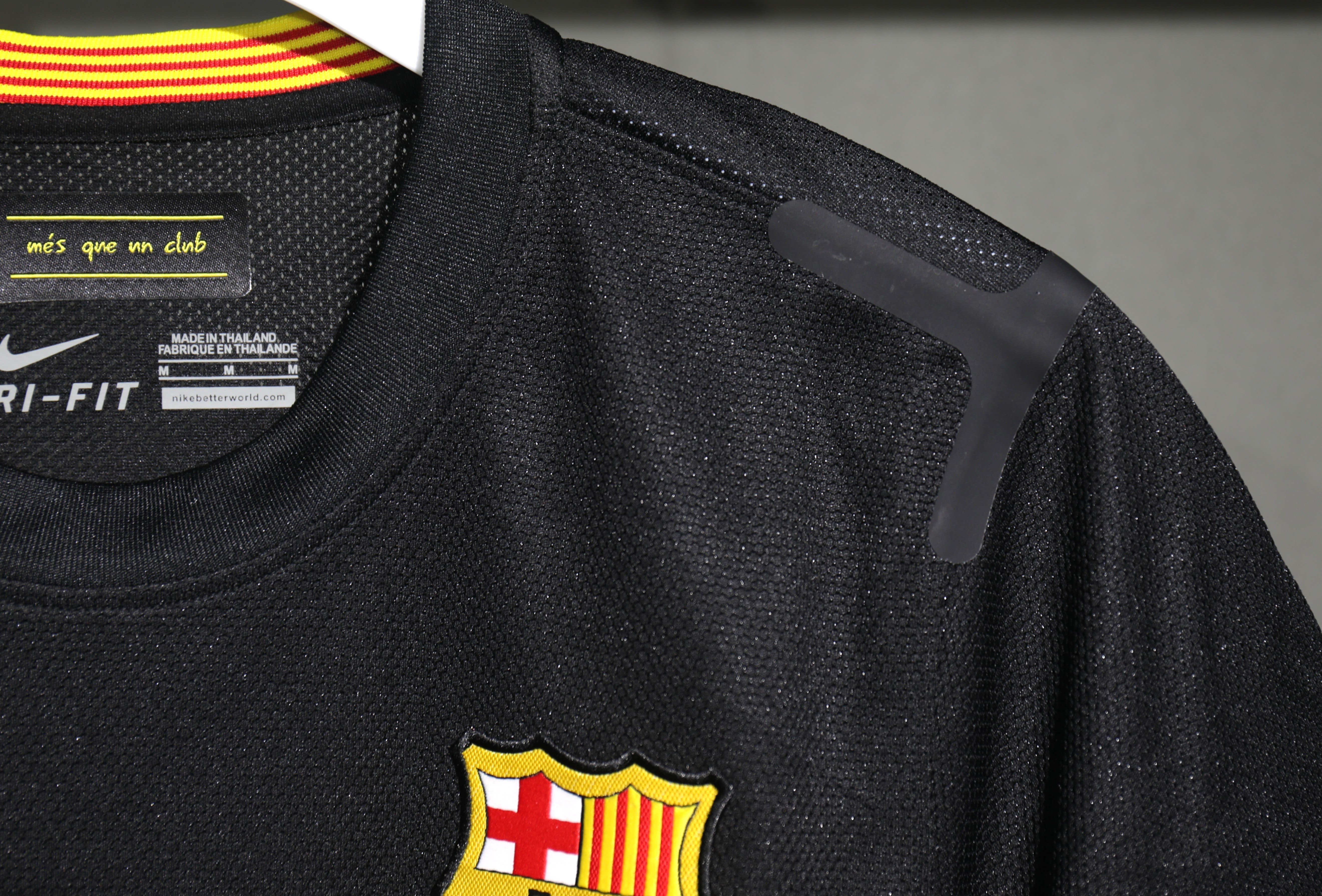 Authentic Barcelona Retro Jersey Third Away Soccer Shirt 2013-14