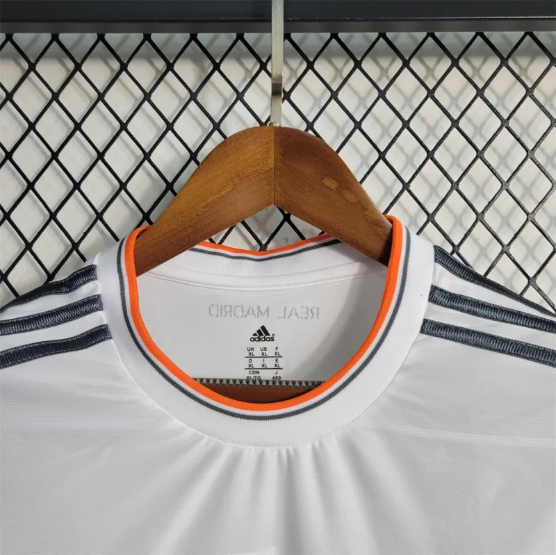 Real Madrid Retro Jersey Home Custom Soccer Shirt 2013/14