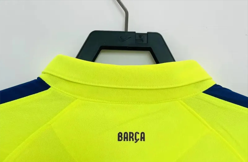 Barcelona Retro Jersey Third Away Soccer Shirt 2014-15
