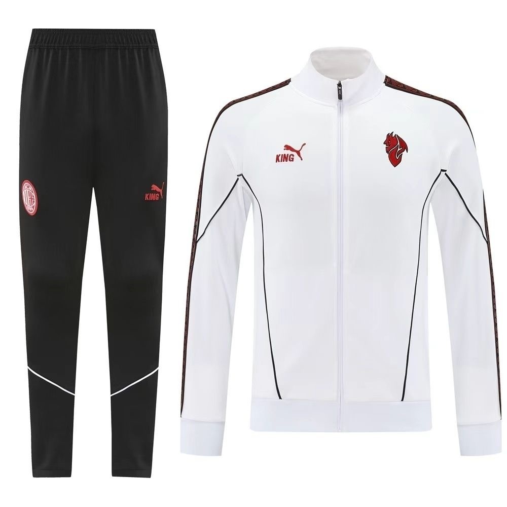 AC Milan Training Kit (Jacket+Pants) White 2025/26