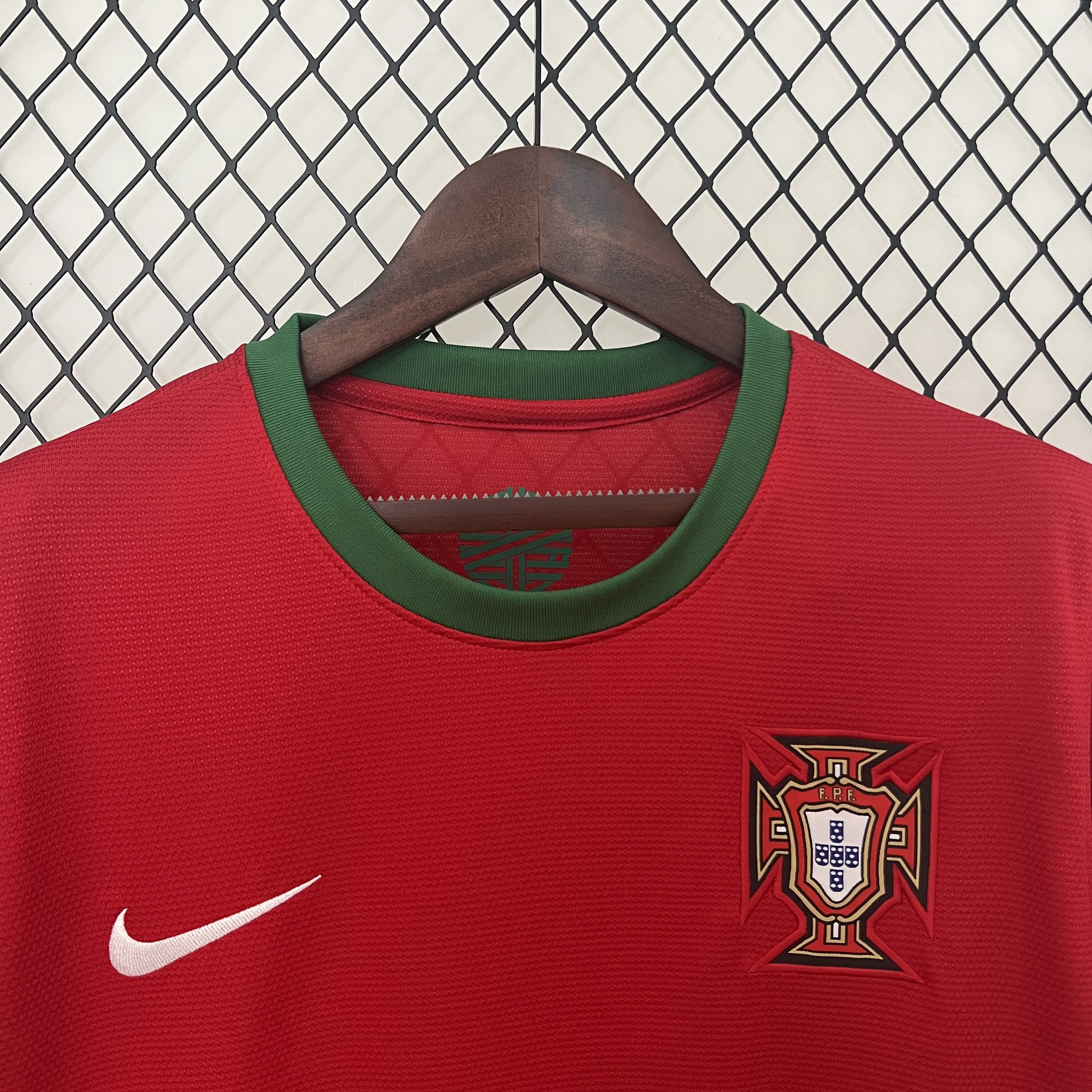 Portugal Retro Soccer Jersey Home Custom Shirt 2012