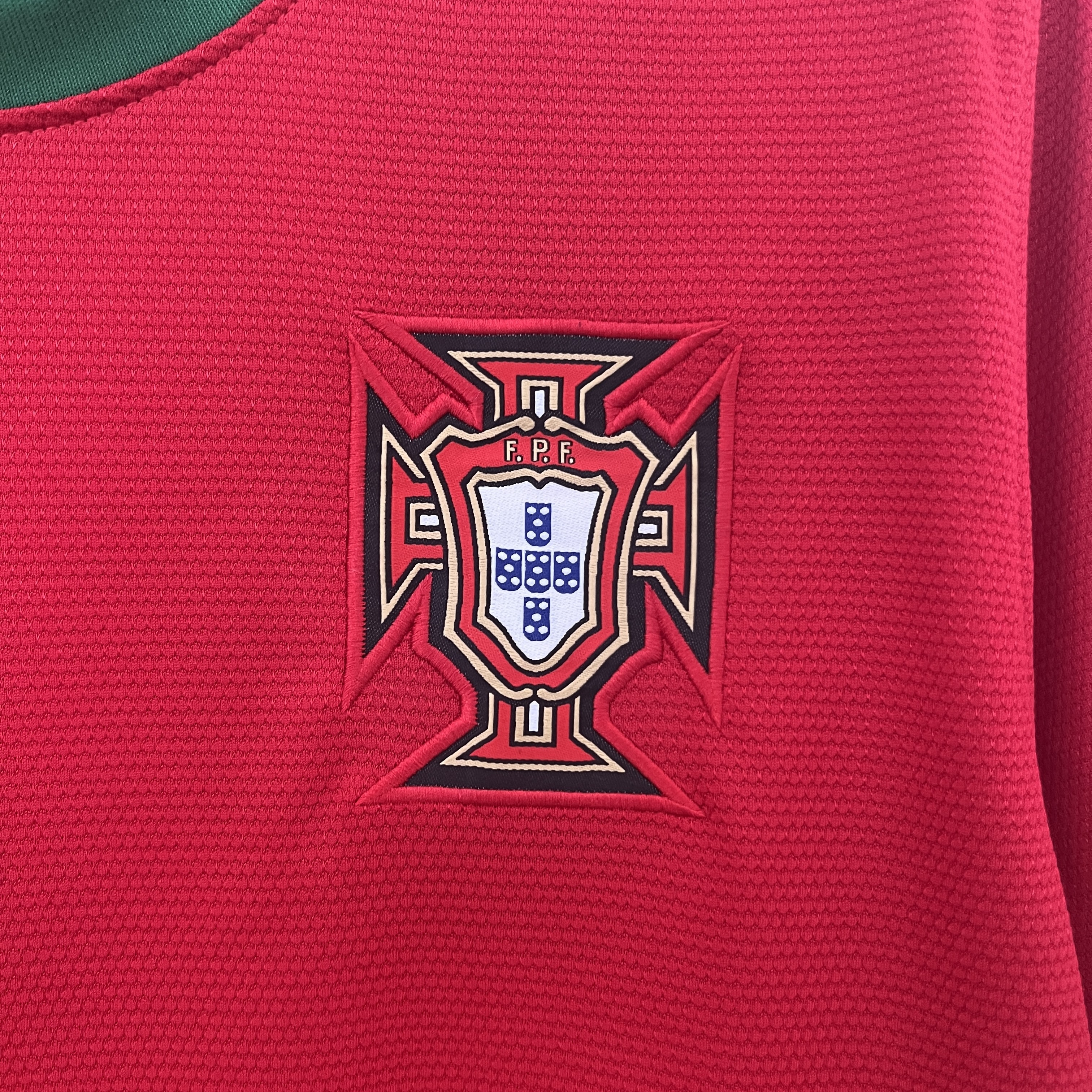 Portugal Retro Soccer Jersey Home Custom Shirt 2012