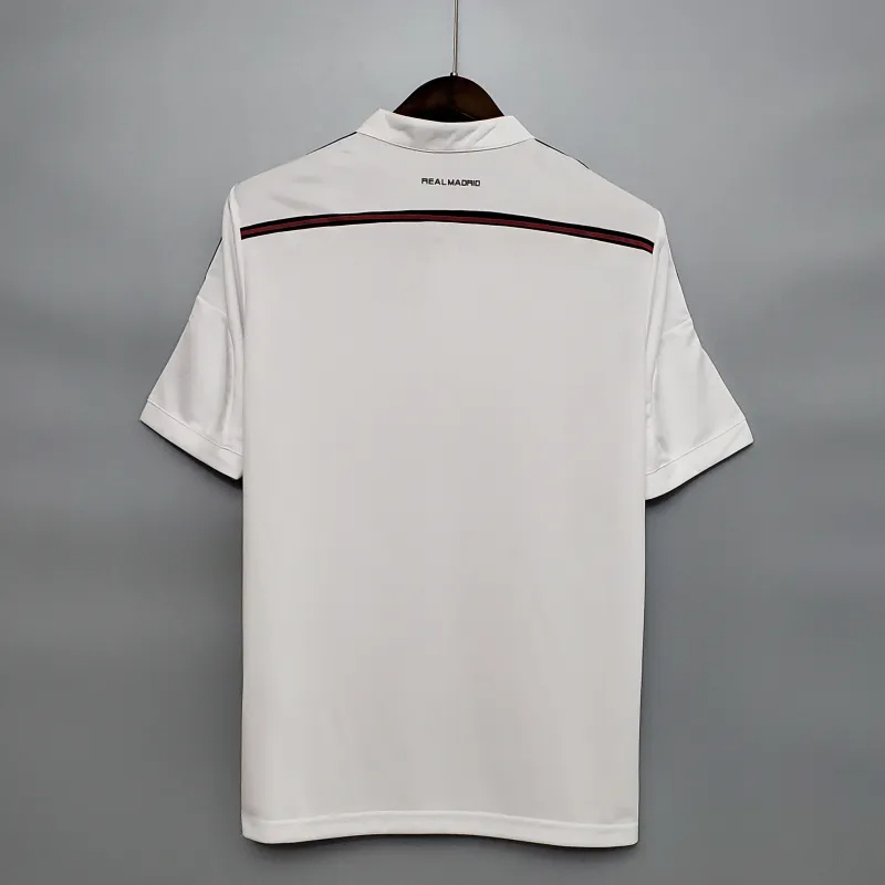 Real Madrid Retro Jersey Home Custom Soccer Shirt 2014/15