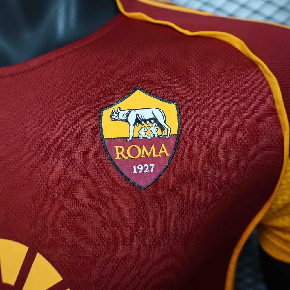 Roma Authentic Soccer Jersey Red Special Edition Shirt 2025/26