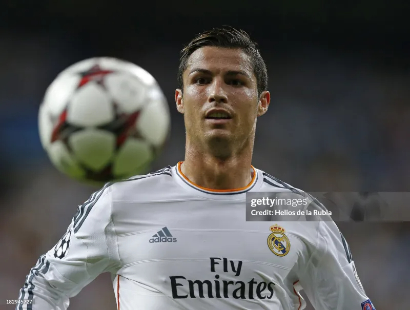 Real Madrid Authentic Retro Jersey Home Long Sleeve Soccer Shirt 2013/14