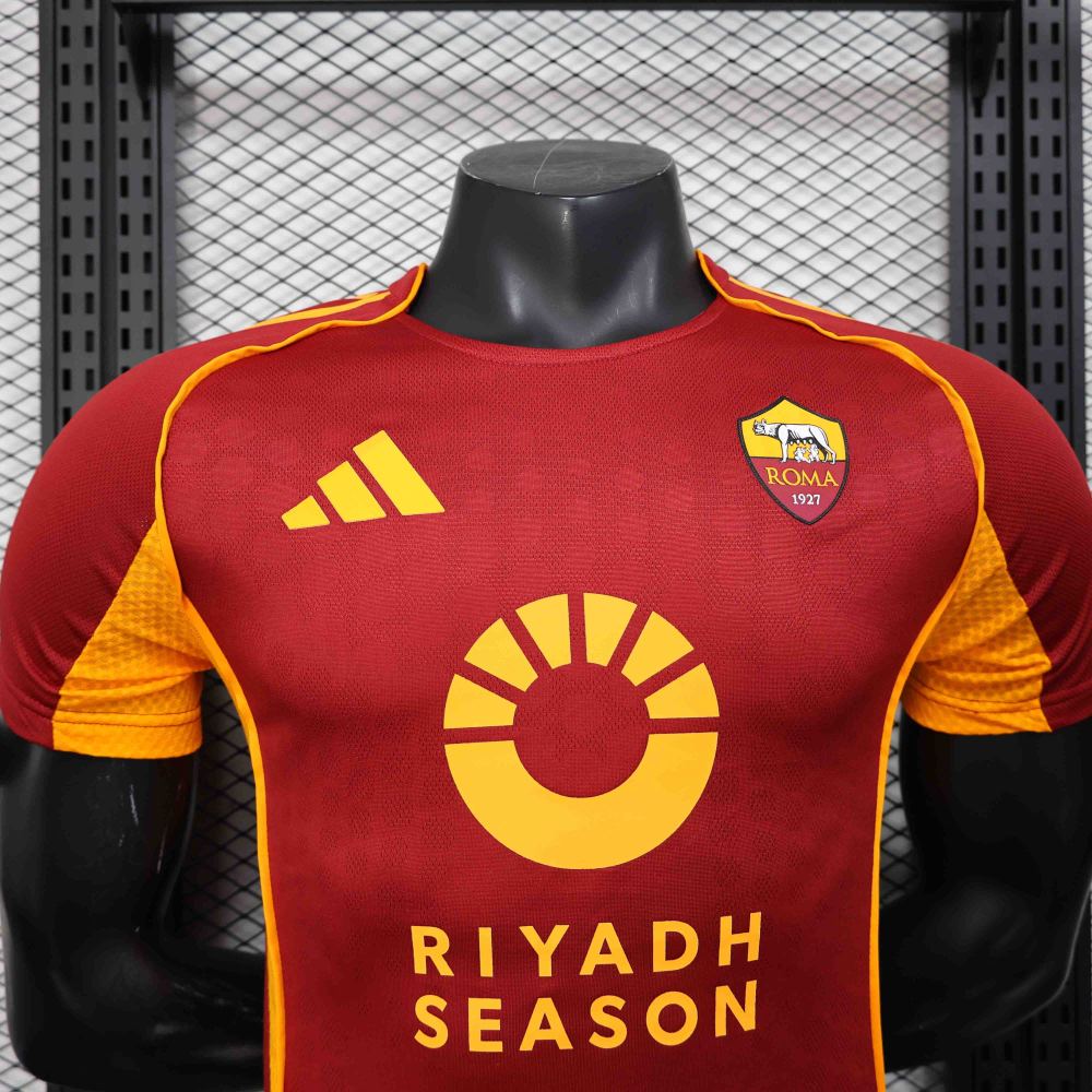 Roma Authentic Soccer Jersey Red Special Edition Shirt 2025/26