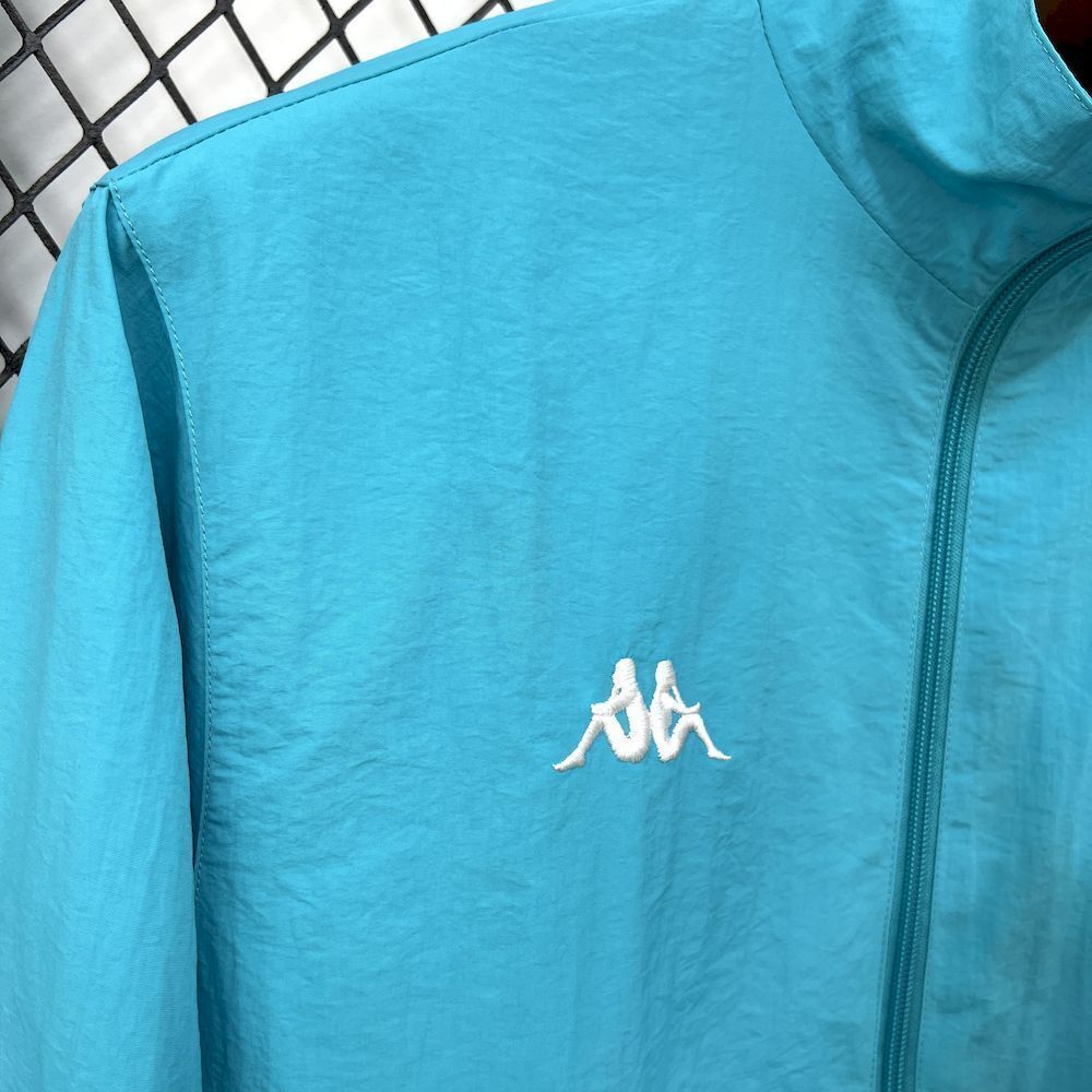 Barcelona Retro Reversible Double-Sides Windbreaker Jacket Green&Blue 2025/26