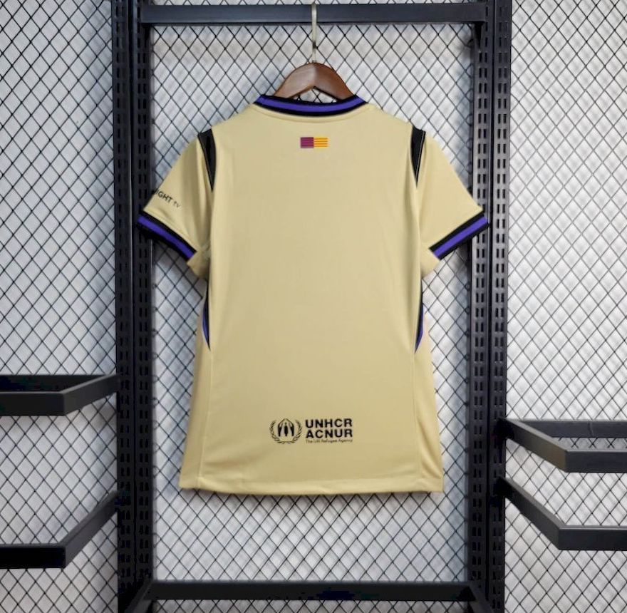 Barcelona Women's Away Soccer Jersey Custom Shirt 2025/26