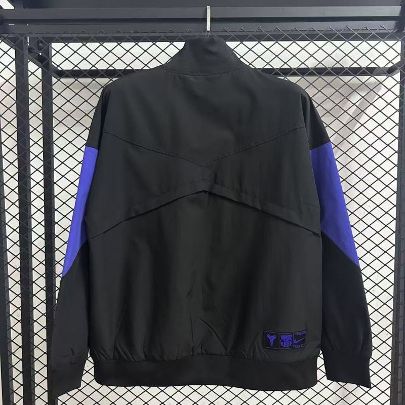 Barcelona Windbreaker Jacket Black 2025/26