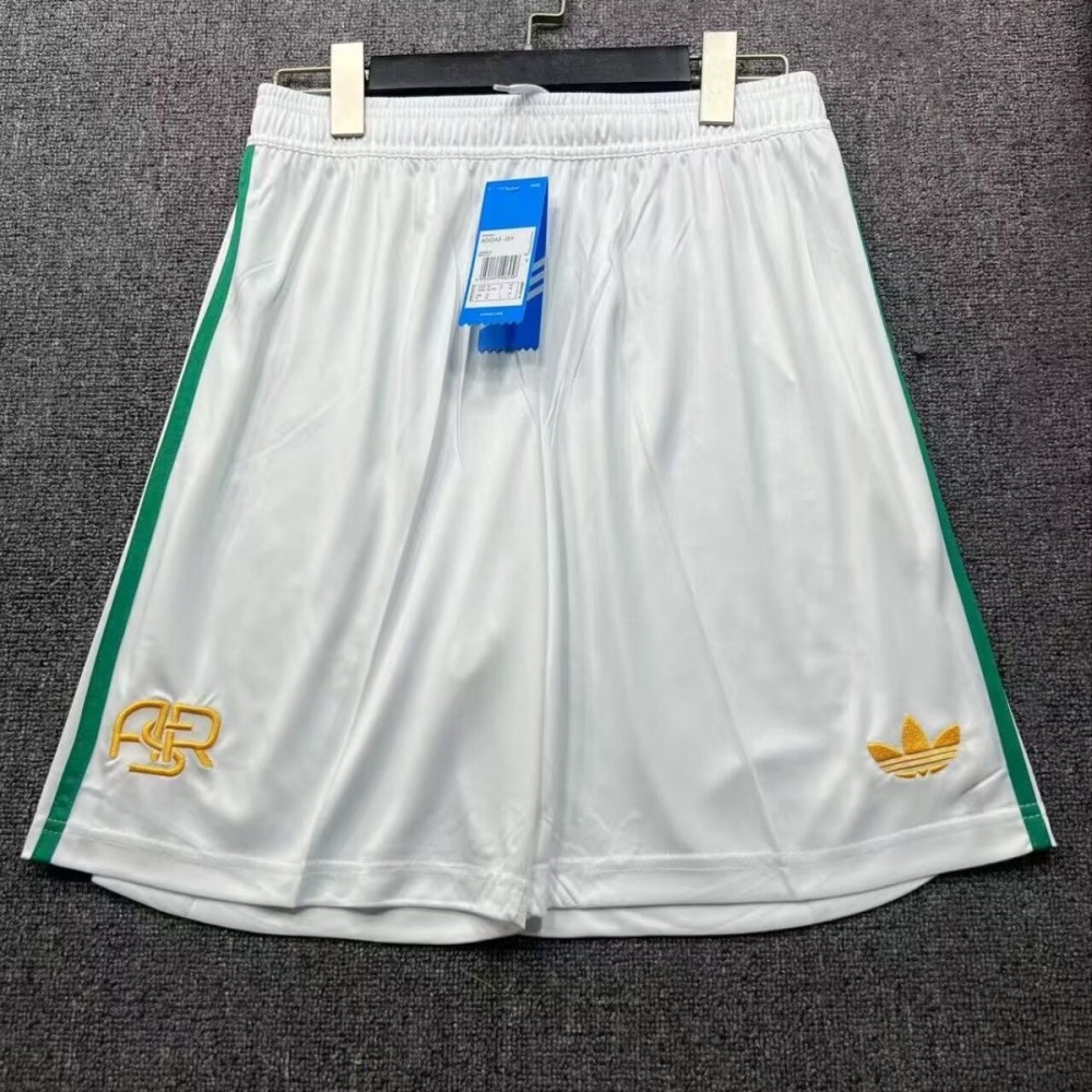 Roma Soccer Jersey Third Away Custom Shorts 2025/26