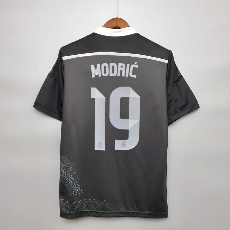 Real Madrid Retro Jersey Third Away Custom Soccer Shirt 2014/15