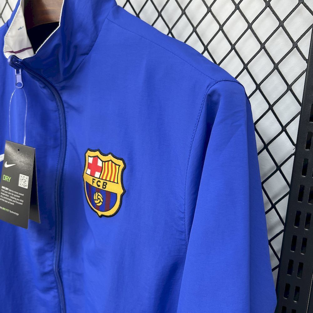 Barcelona Reversible Double-Sides Windbreaker Jacket 2025/26