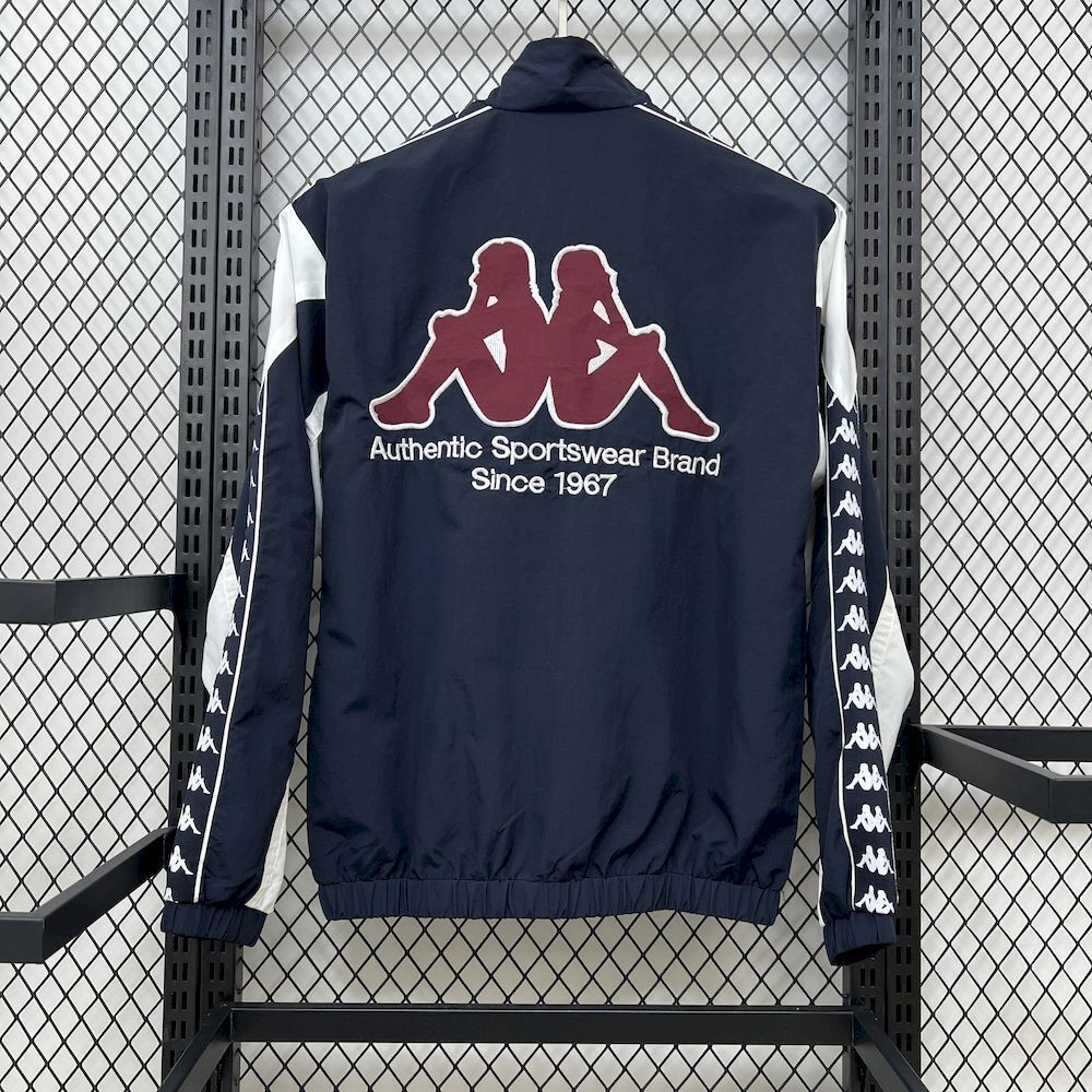 Barcelona Retro Windbreaker Jacket Black 2025/26