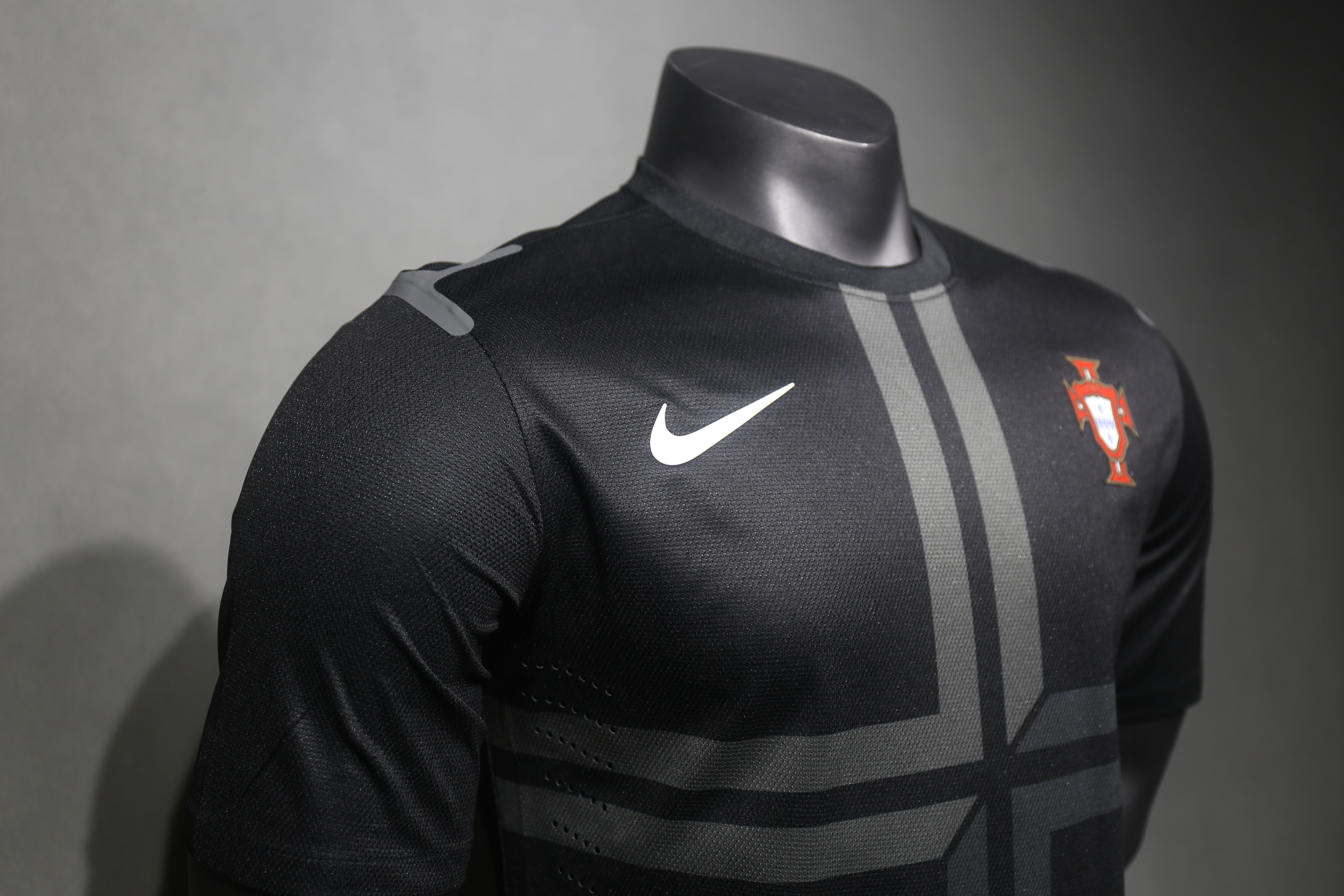 Portugal Retro Authentic Soccer Jersey Away Shirt 2013