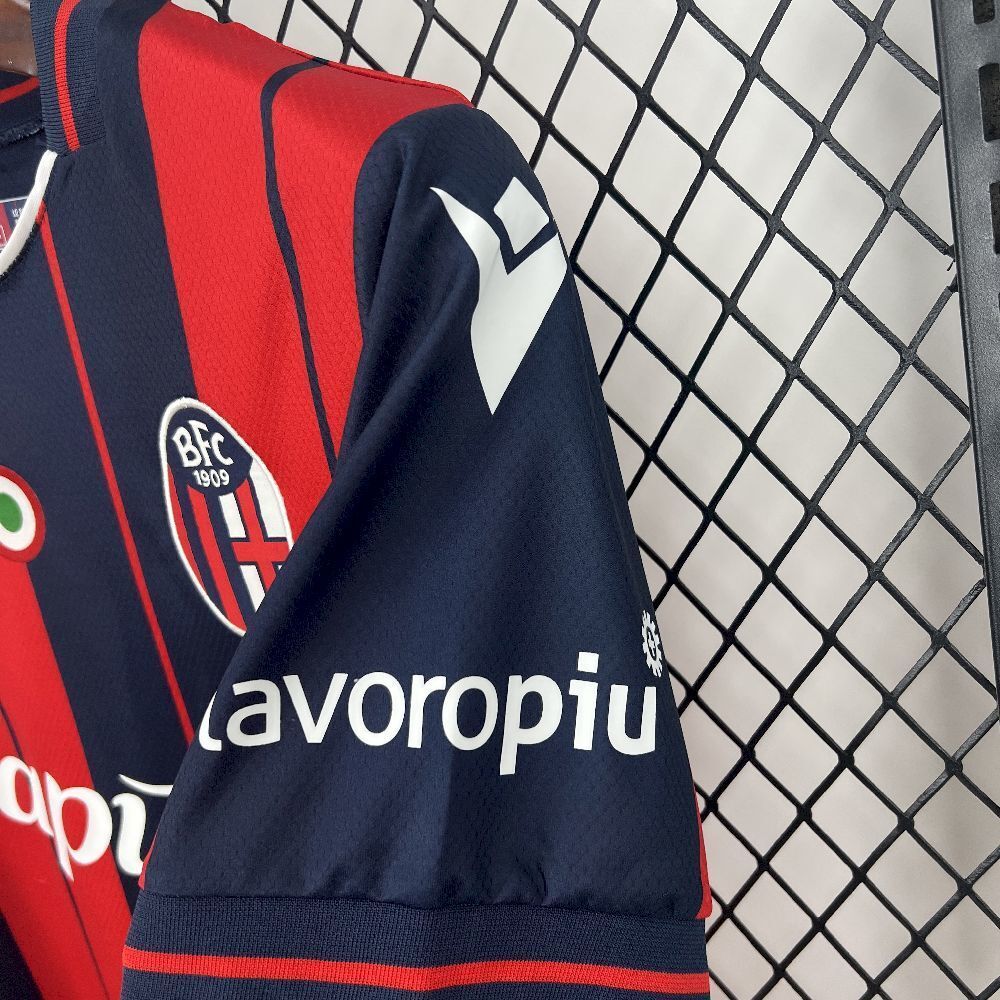 Bologna Soccer Jersey Home Custom Shirt 2025/26