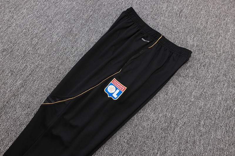 Olympique Lyonnais Training Kit (Sweatshirt+Pants) Black 2025/26