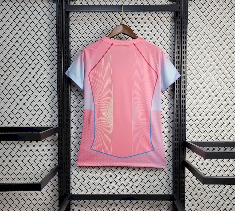 Barcelona Soccer Jersey Women's Pink Special Edition Custom Shirt 2025/26