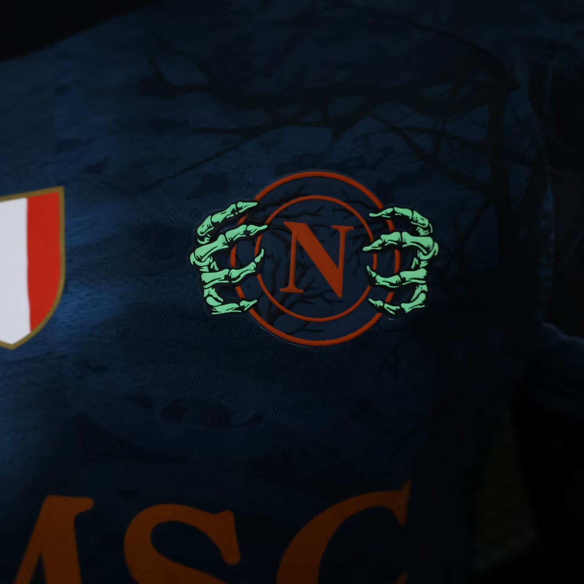 Napoli Authentic Soccer Jersey Halloween Special Edition Shirt 2025/26