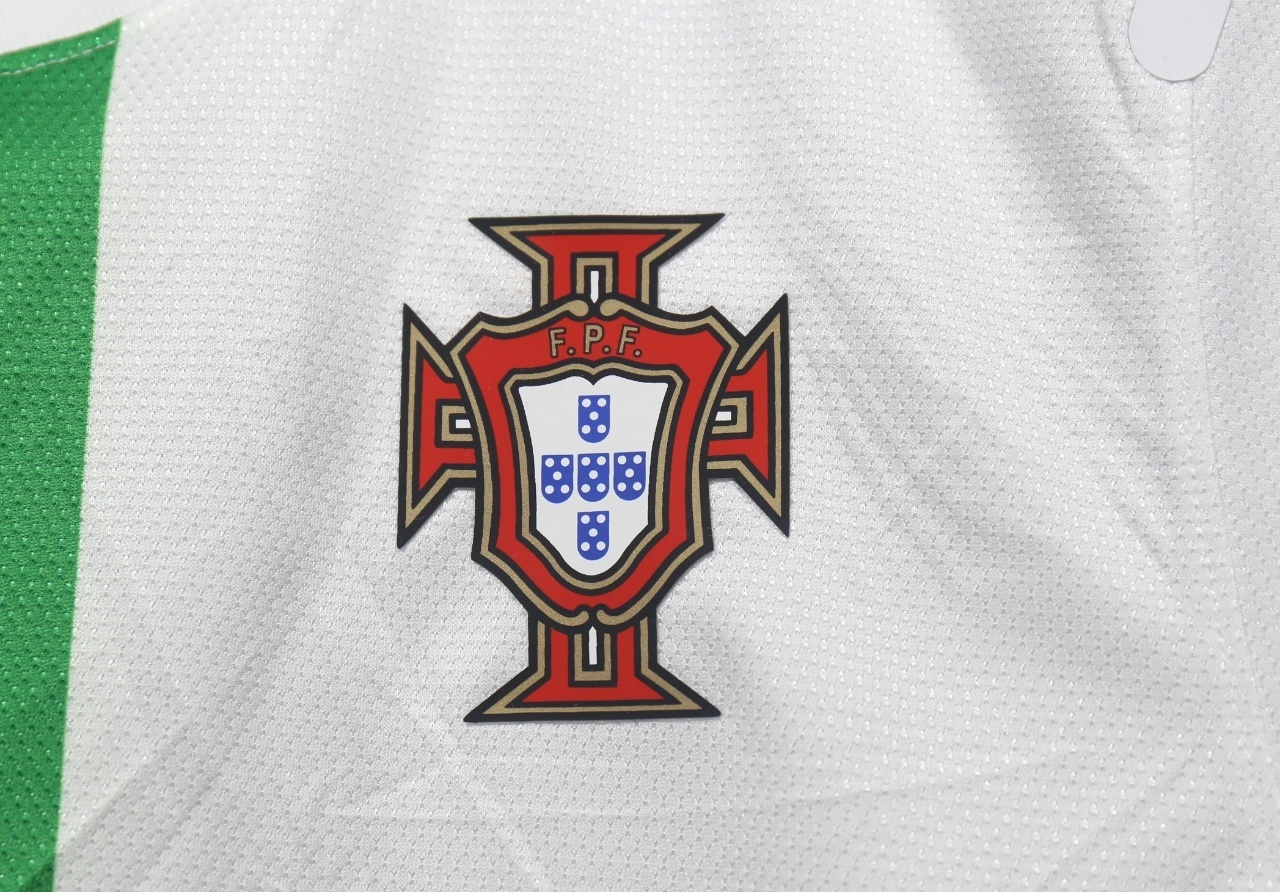 Portugal Retro Authentic Soccer Jersey Away Long Sleeve Shirt Euro 2012