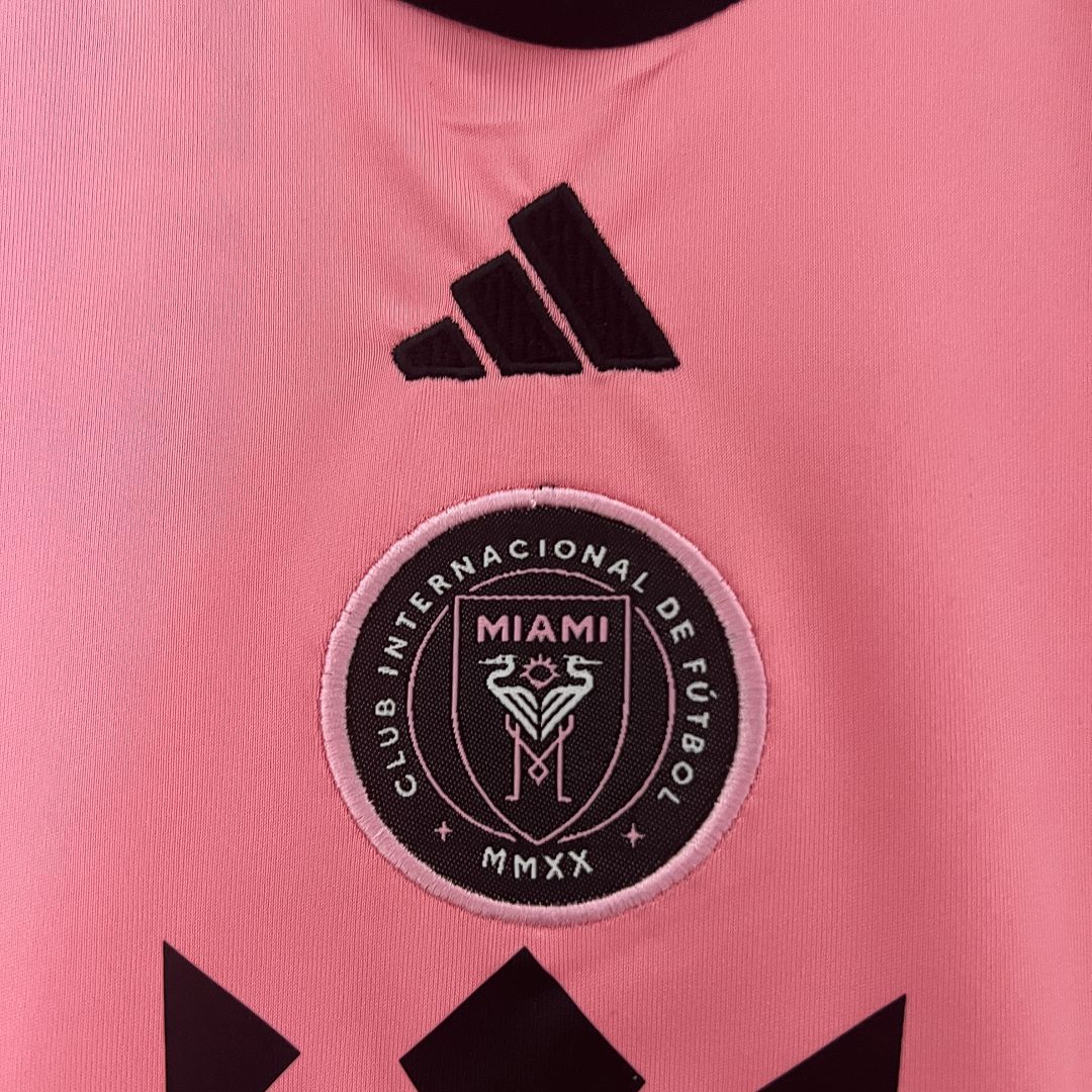 Inter Miami Soccer Jersey Home Kids Kit Jersey+Shorts 2024