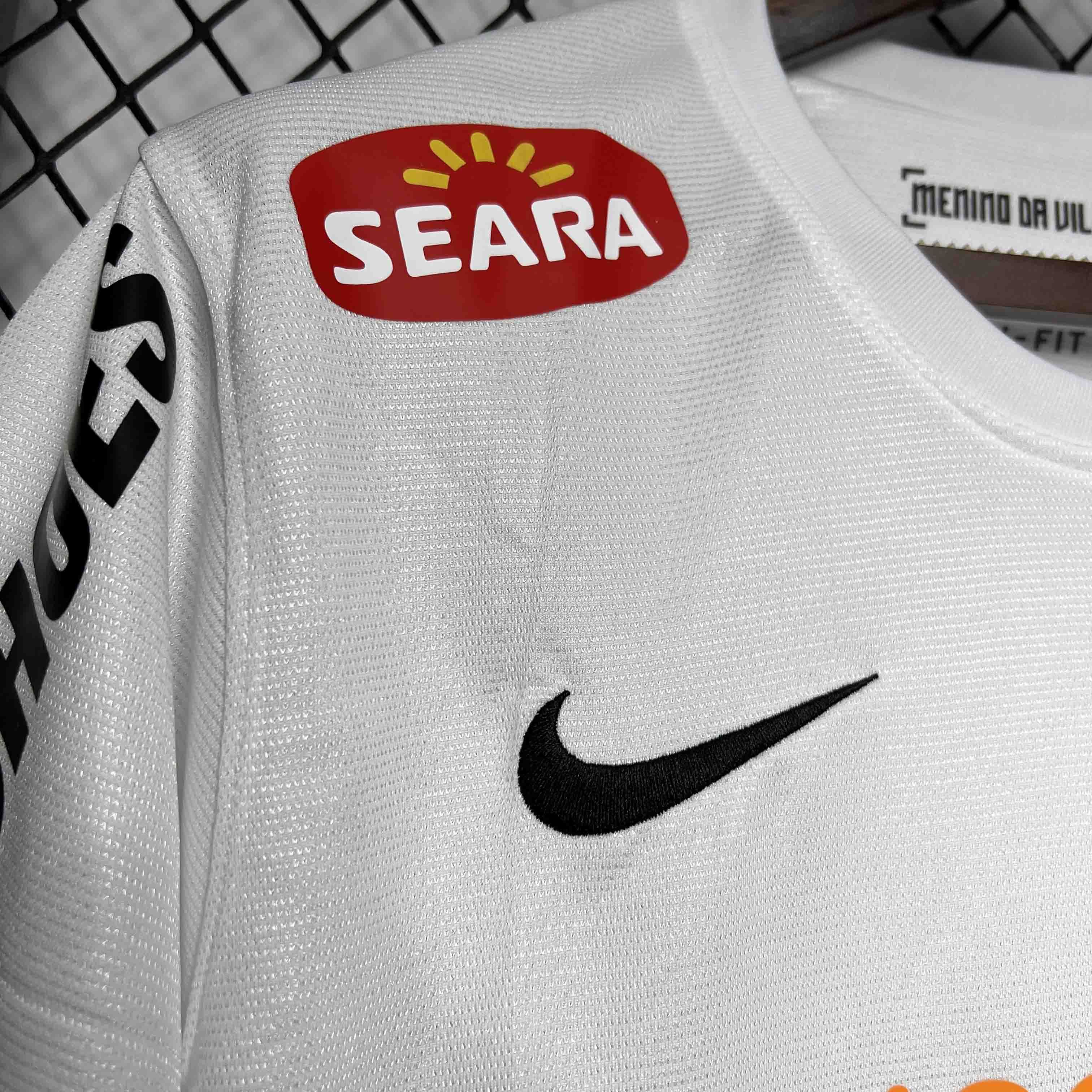 Santos FC Retro Soccer Jersey Home Custom Shirt 2012