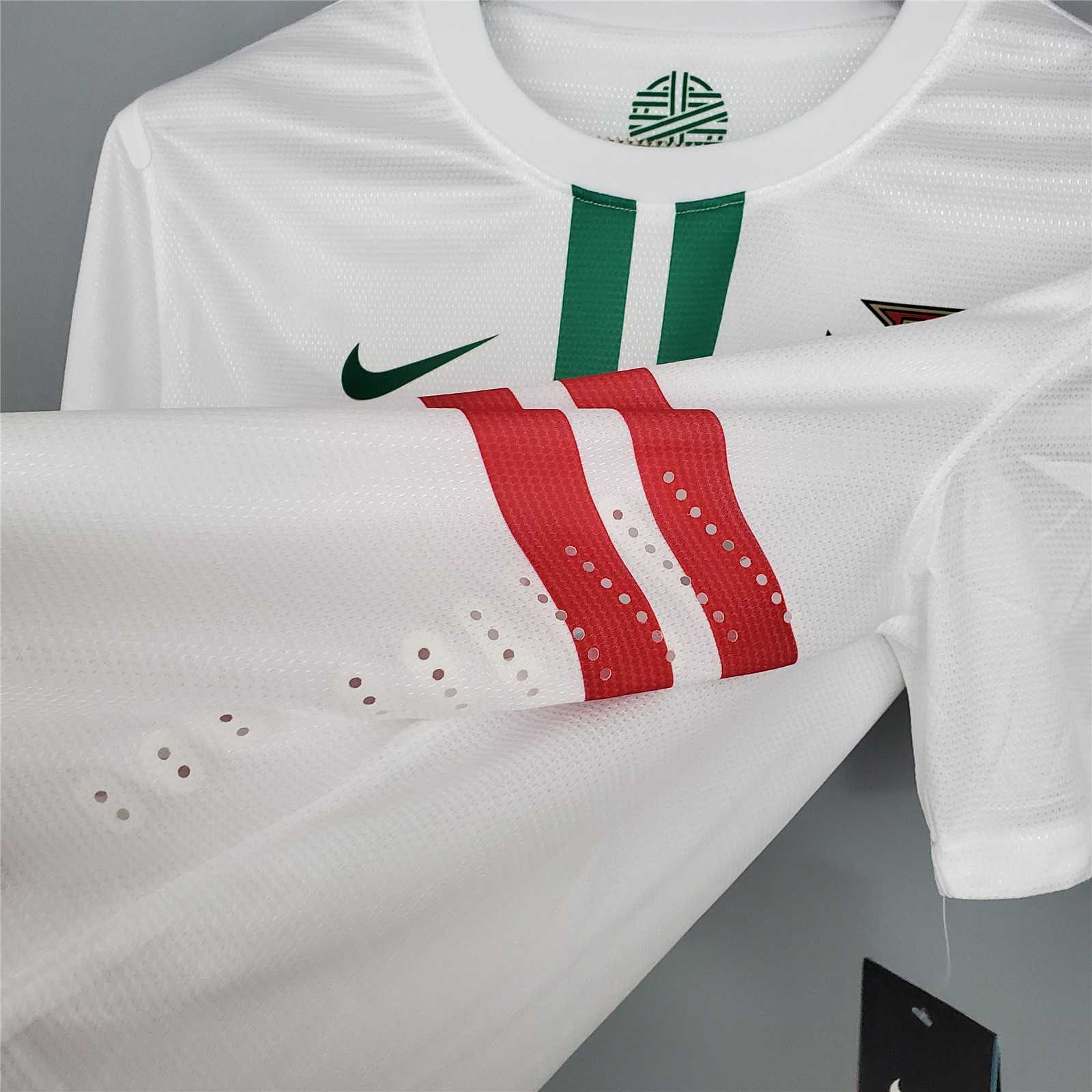 Portugal Retro Soccer Jersey Away Custom Shirt 2012