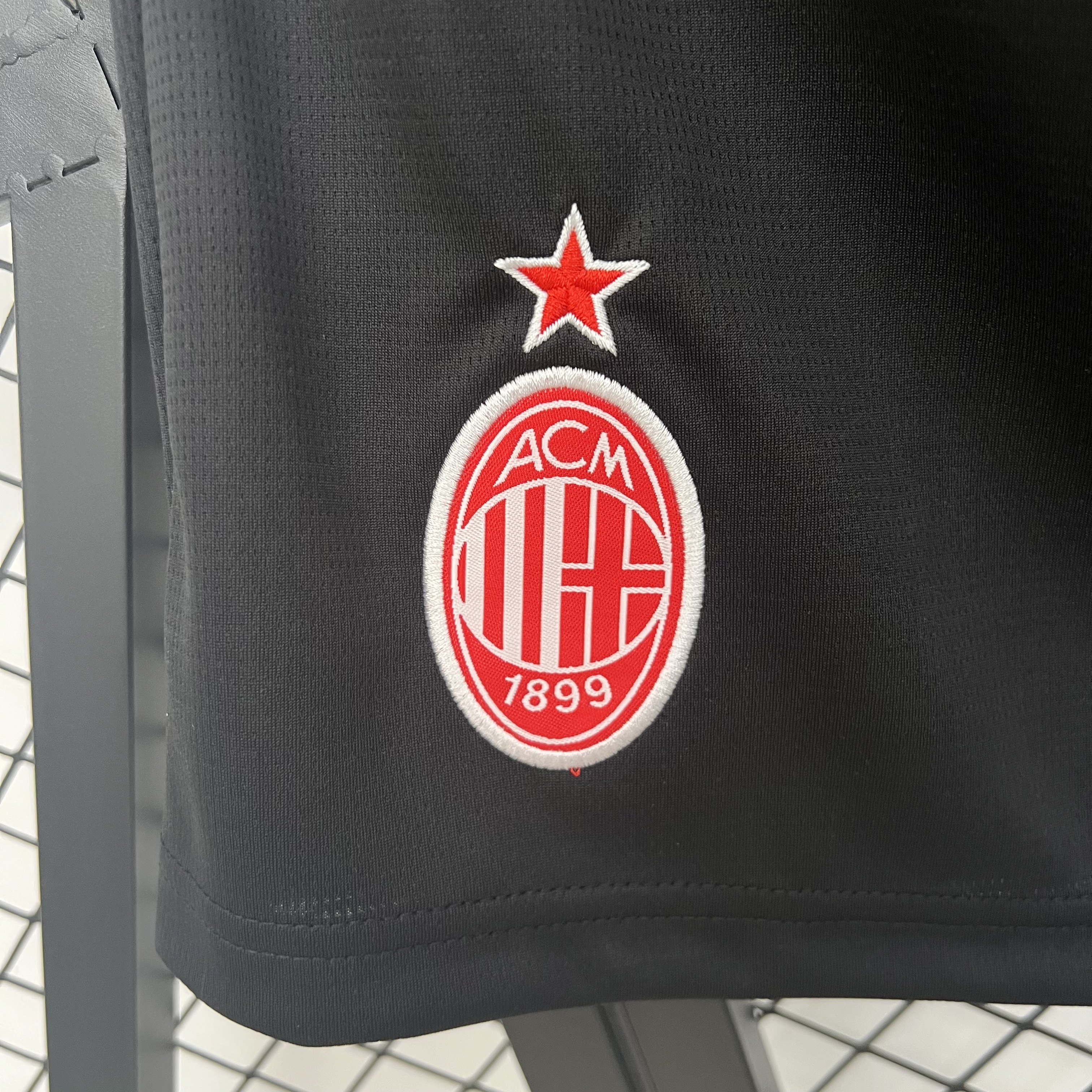 AC Milan Soccer Jersey Home Custom Shorts 2025/26
