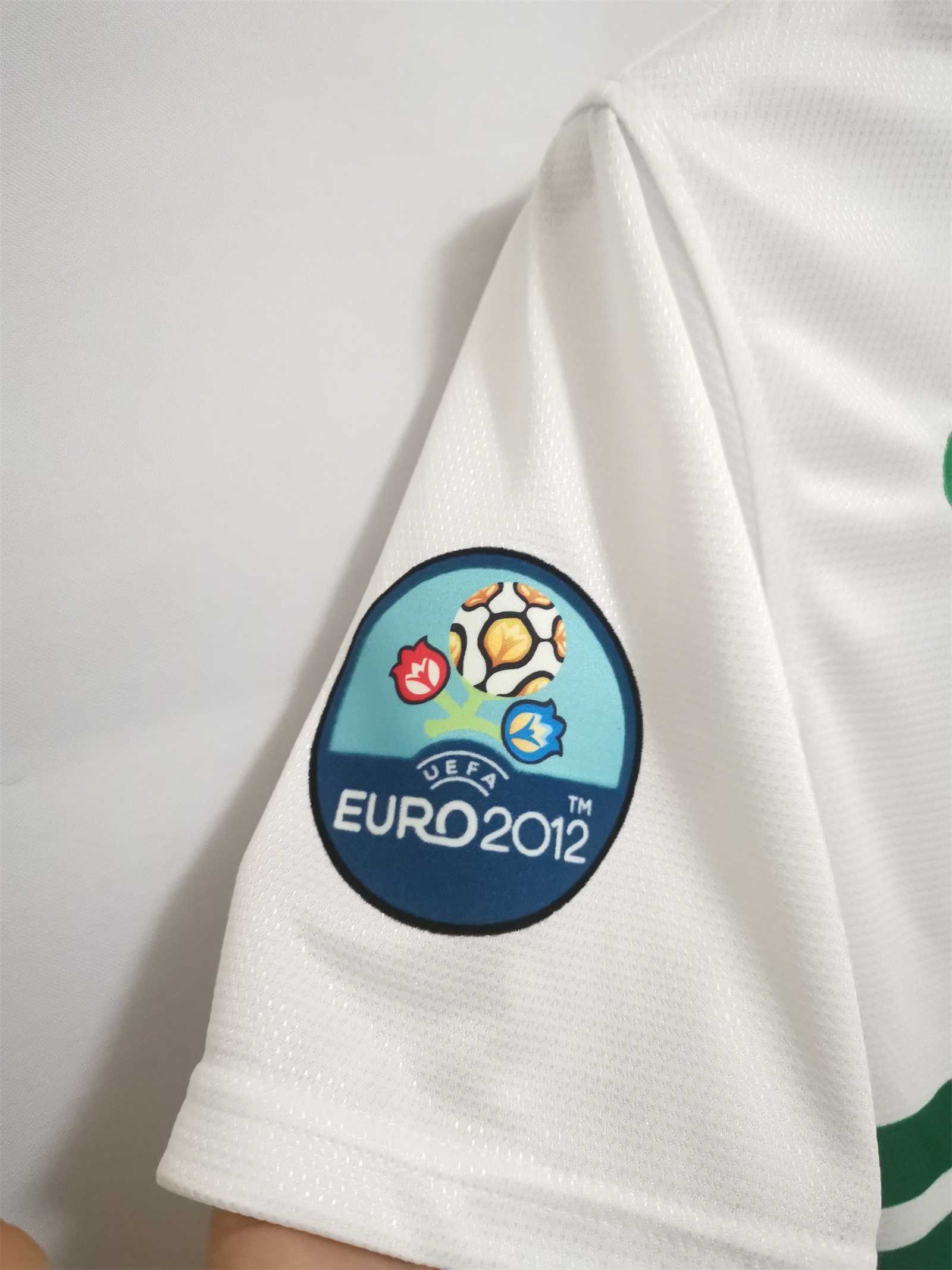 Portugal Retro Soccer Jersey Away Custom Shirt 2012