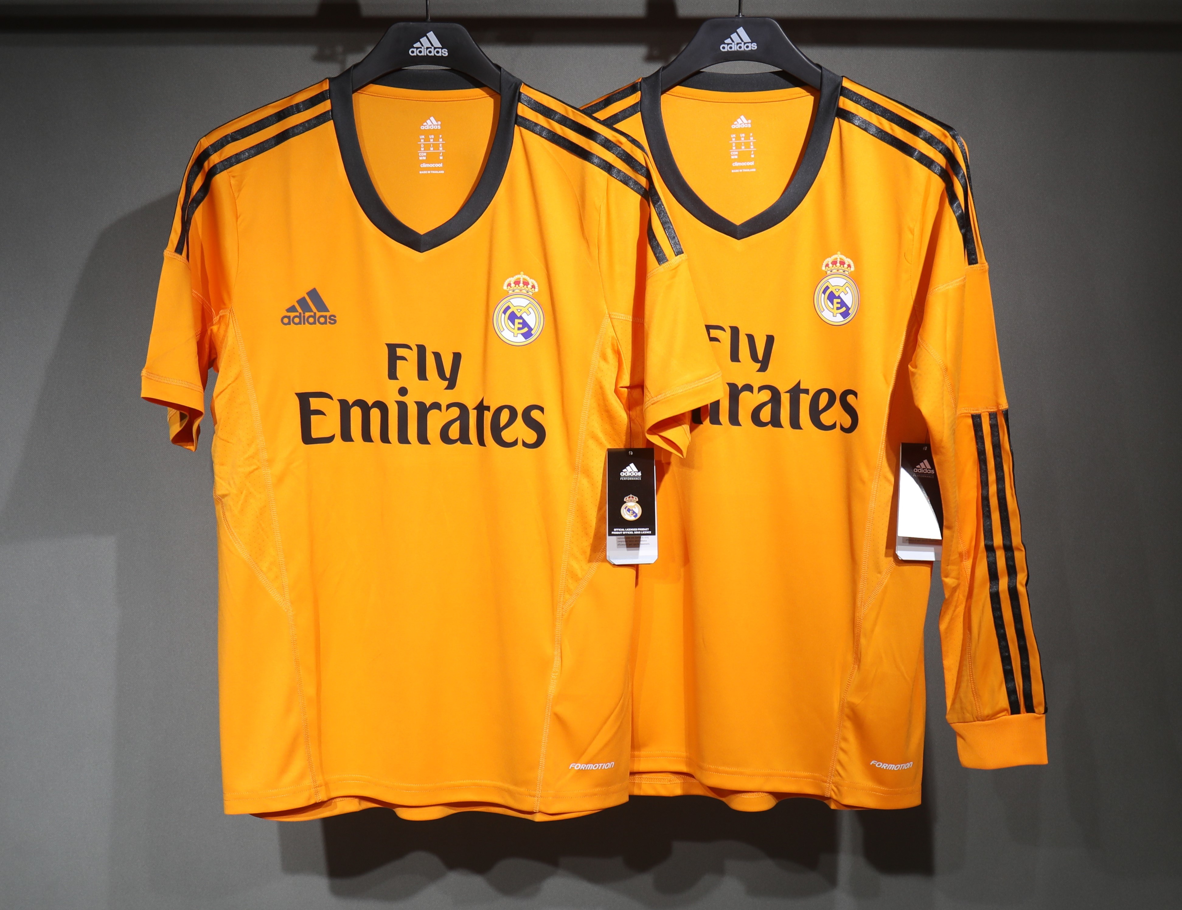 Real Madrid Authentic Retro Jersey Third Away Soccer Shirt 2013/14