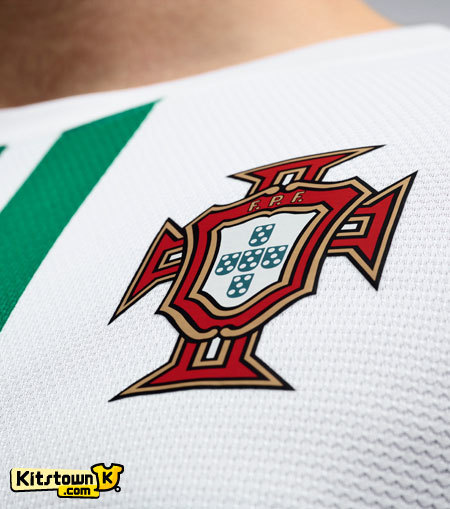 Portugal Retro Authentic Soccer Jersey Away Long Sleeve Shirt Euro 2012
