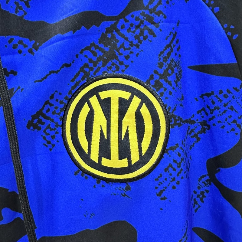 Inter Milan Windbreaker Jacket Blue&Black 2025/26