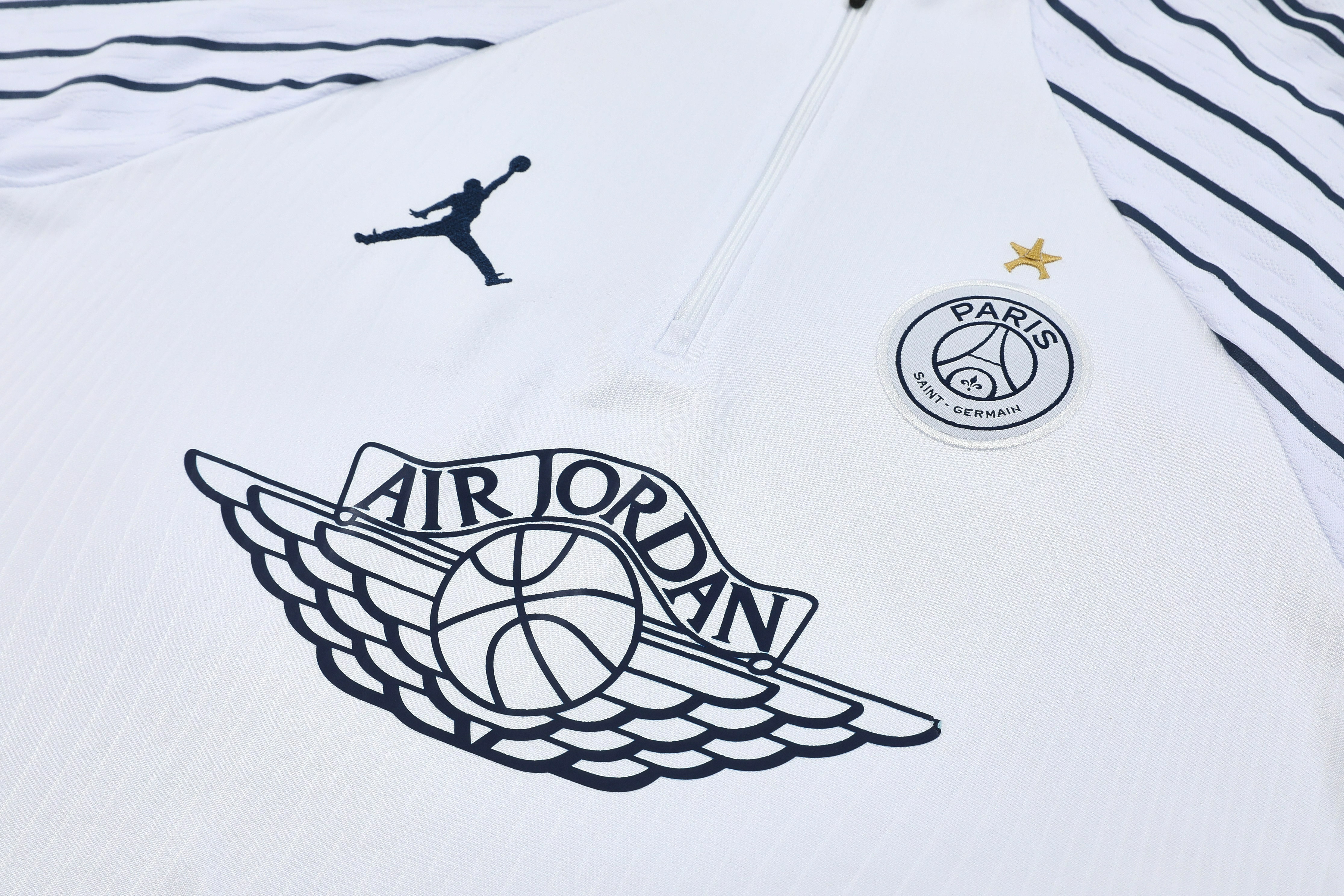 PSG Authentic Training Kit (Sweatshirt+Pants) White 2025/26 - Player Version (With Star)