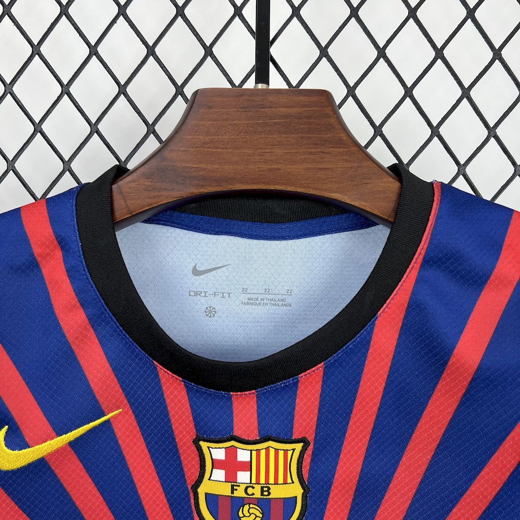 Barcelona One Piece Special Edition Soccer Kids Kit Jersey+Shorts 2025/26