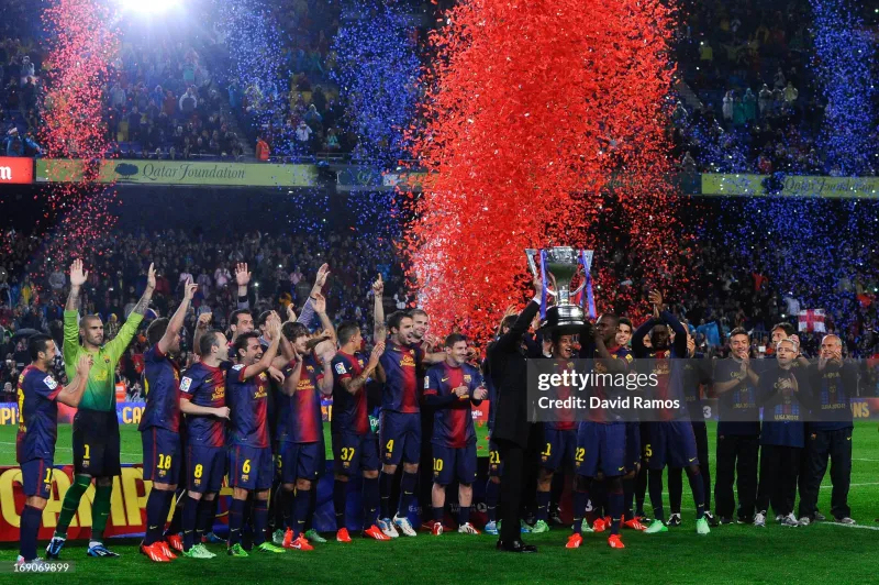 Authentic Barcelona Retro Jersey Home Soccer Shirt 2012-13