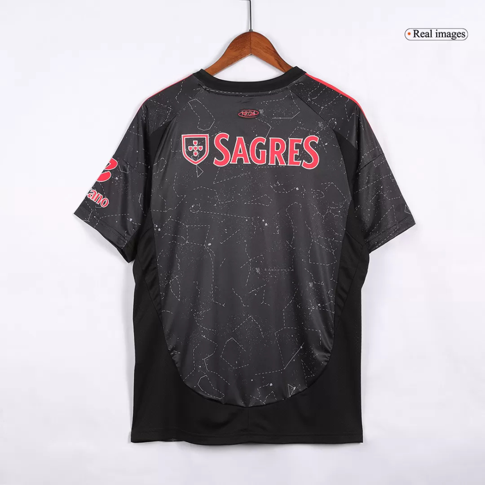 Benfica Soccer Jersey Away Custom Shirt 2024/25