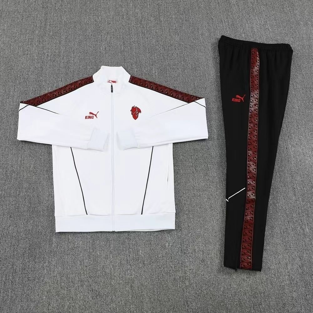 AC Milan Training Kit (Jacket+Pants) White 2025/26