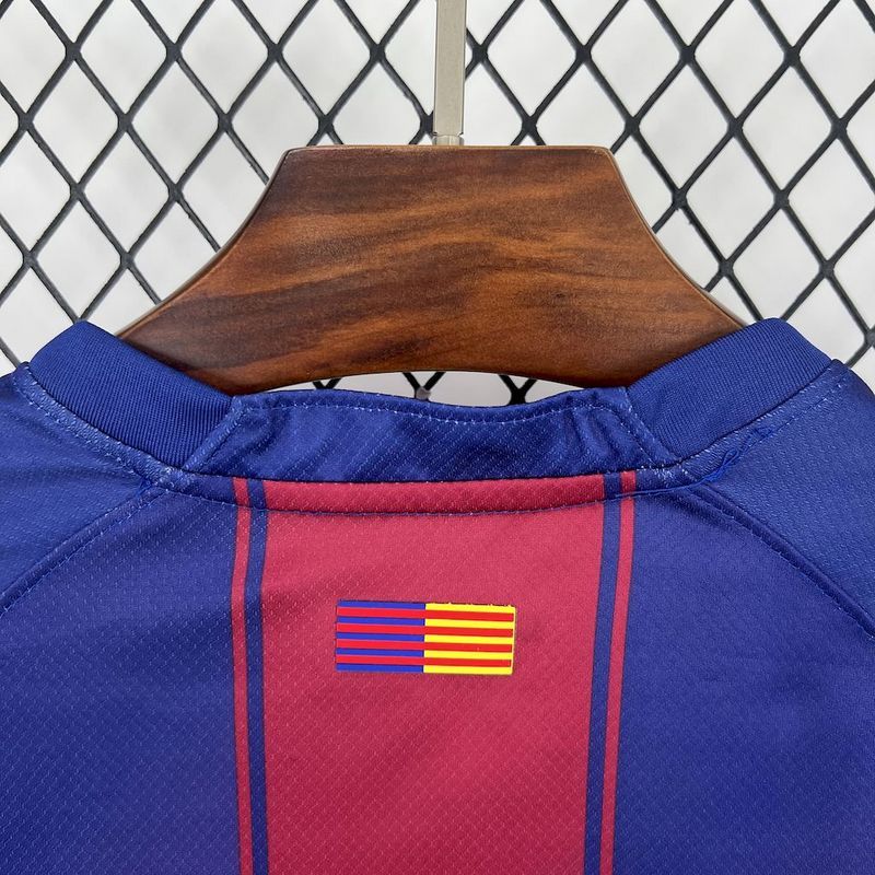 Barcelona Home Women's Soccer Jersey Custom Shirt 2025/26