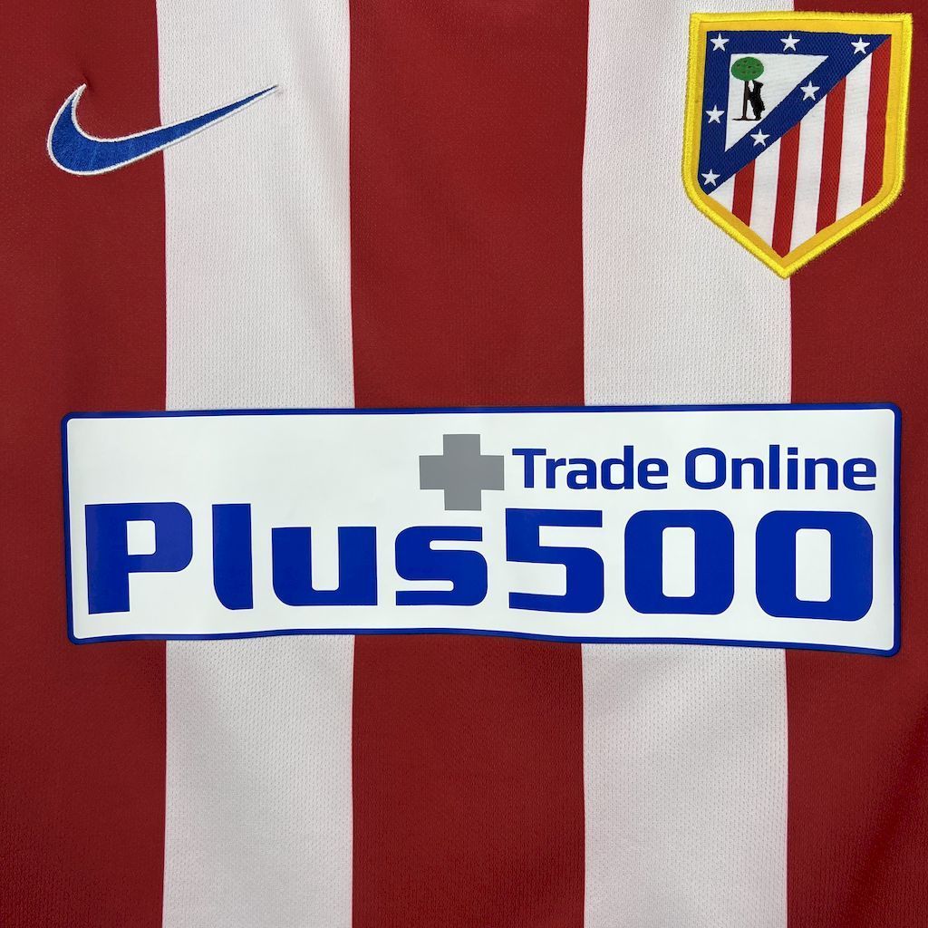 Atletico Madrid Retro Soccer Jersey Home Shirt 2016-17