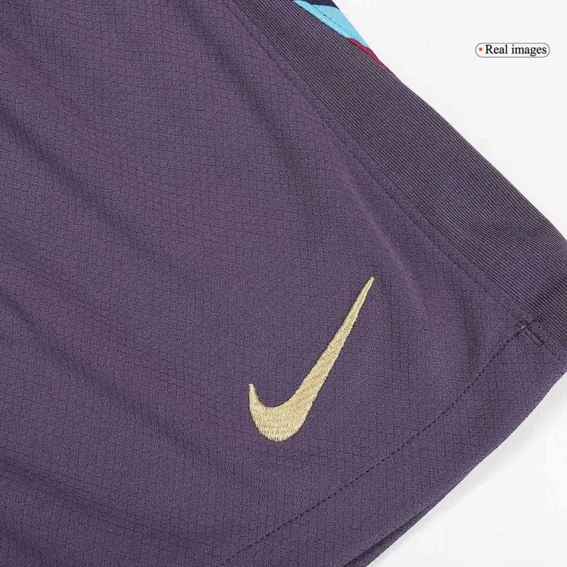 England Soccer Jersey Away Custom Shorts EURO 2024