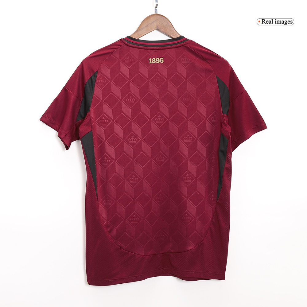 Belgium Soccer Jersey Home Custom Shirt EURO 2024