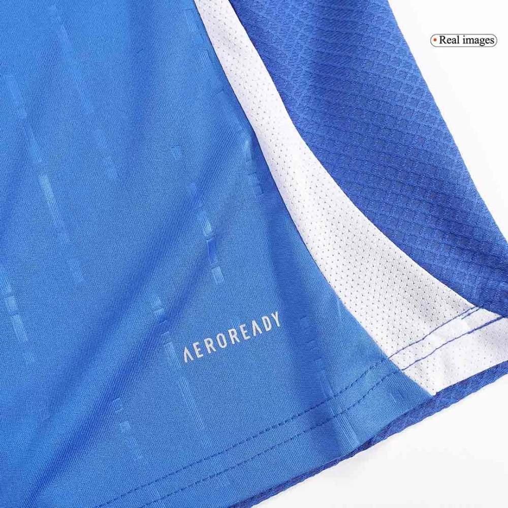 Italy Home Football Uniform Kids Kit Jersey+Shorts EURO 2024