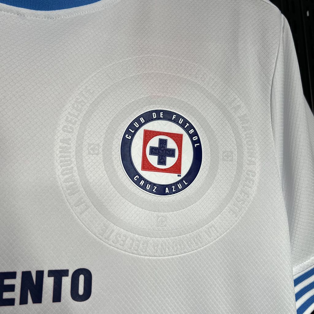 Cruz Azul Soccer Jersey Away Custom Shirt 2024/25